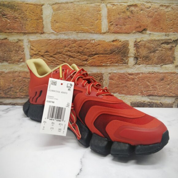 Adidas Climacool Vento Scarlet Red/Black β Size 9 β Brand New G58766 - Picture 7 of 8